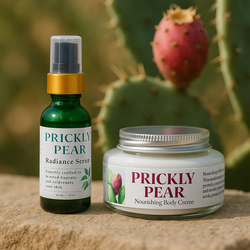 Prickly Pear Glow Essentials Set | The Complete Ritual for Face & Body Radiance-1