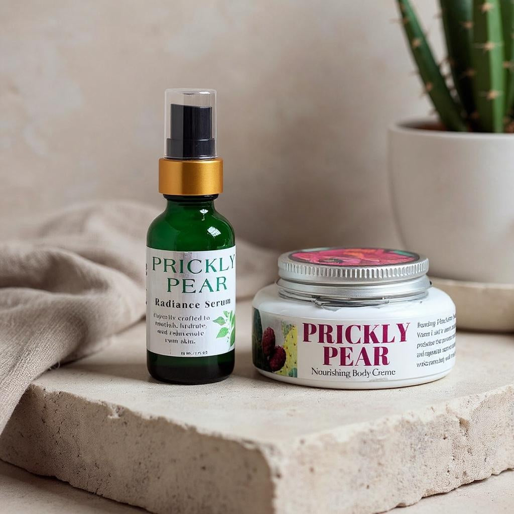 Prickly Pear Glow Essentials Set | The Complete Ritual for Face & Body Radiance-2